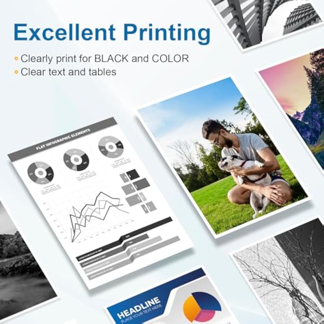 PG575XL Remanufactured Ink Cartridge 2 Black – Compatible with Canon PIXMA TS3550i TS3551i TR4750i TR4751i – Replacement for Canon PG-575XL High Yield Ink