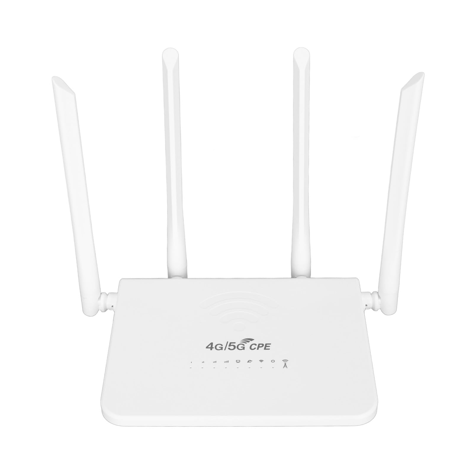 CPE R103 5M 4G LTE Wireless Router with SIM Card Slot for Asian, 300Mbps Unlocked Wireless Mobile WiFi Hotspot Router with 4 Antennas Type C Charging