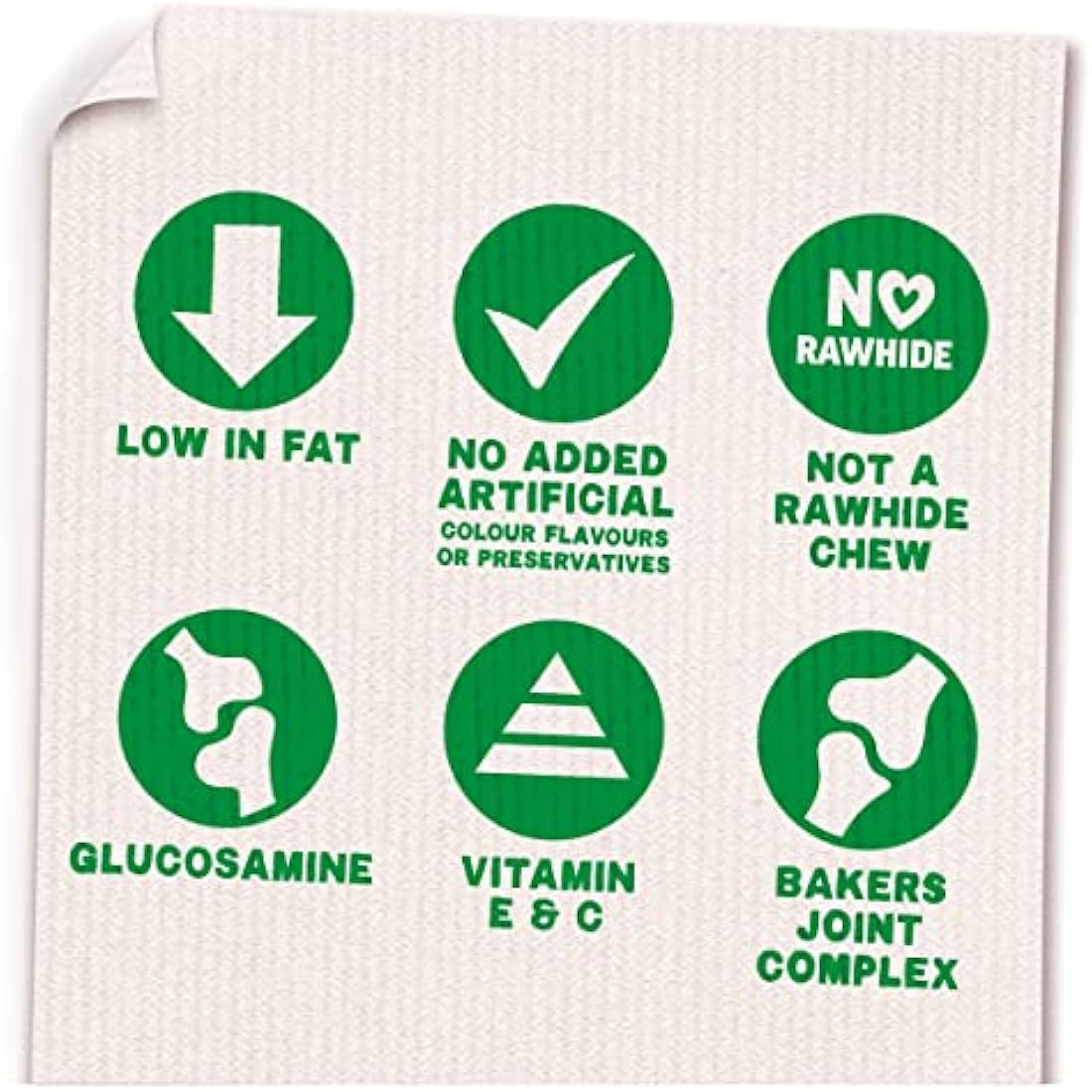 Bakers Joint Delicious Medium Chicken Dog Chews 180g (Pack of 6)