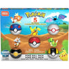 MEGA Pokémon Action Figures Building Toys, Poké Ball Pack with Pikachu, Magikarp, Cubone, Zubat, Magikarp and 5 Different Poké Balls, GHP85