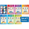 Music History Posters - Set of 7 | Music Posters | Gloss Paper measuring 850mm x 594mm (A1) | Music Charts for the Classroom | Education Charts by Daydream Education