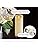 Lumianra Flameless Candle - Vanilla Scented Ivory Wax Classic Pillar - 8 in