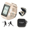Pt Watch Padel and Tennis Scorekeeper - Padel and Tennis Point Tracker, Digital Watch for Paddle and Racket Sports Point Counting (Cream)