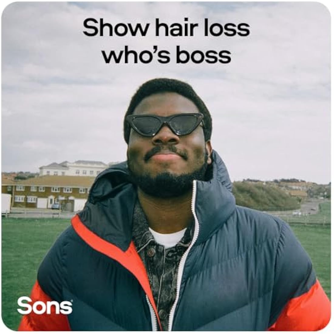 Sons Minoxidil 5%, Strengthening Shampoo and Dermaroller for Men. Hair Regrowth Treatment. Hair Growth Shampoo With Caffeine. Thickening, Anti-Dandruff, DHT Blocker. 1 Month Supply. Made in Europe.