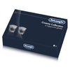 De'Longhi 5513296661-DLKC301 Delonghi DLKC301 Creamy Collection Double Walled Thermo Cappuccino Glasses, Set of 6, Dishwasher Safe,Clear, 270
