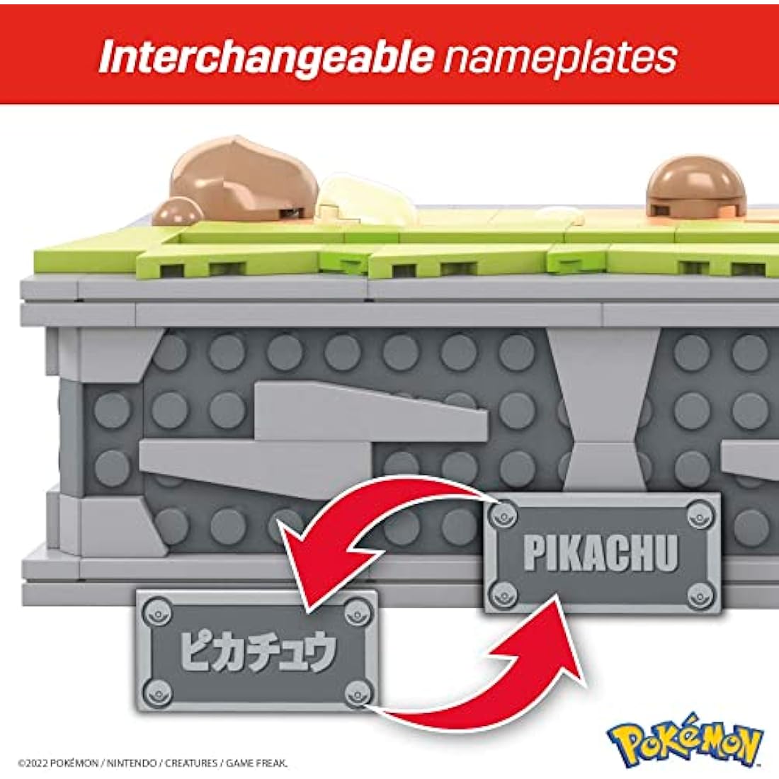 MEGA Pokémon Action Figure, Motion Pikachu Pokemon, Building Toys for Kids and Adults, Collectible Character Model with 1095 Movable Pieces, Toy for Ages 12 and Up, HGC2