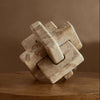 Santino Chocolate Marble Knot Sculpture