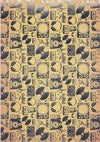 papercraft foiled background f vintage sounds