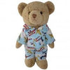 powell  craft  teddy bear with plane pyjama 30cm