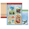 Hunkydory Magnificent Men OLD PLANE & CLASSIC CAR You're a classic TOPPERS & CARD