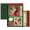 hunkydory classic christmas father christmas  topper set