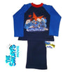 Boys Smurf Long Leg Pyjamas 5-6 Years