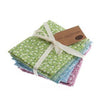 Sew Easy Staples : Mini Green, Blue & Pink Floral - 6 Fat Quarters