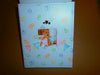 baby photo album white and baby bunting on front