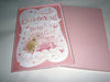 on your christening of your baby girl boxed card