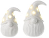 Light Up Porcelain Gonks, Set Of 2
