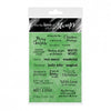 For the Love of Stamps - The Christmas Inserts Collection - Sentiments