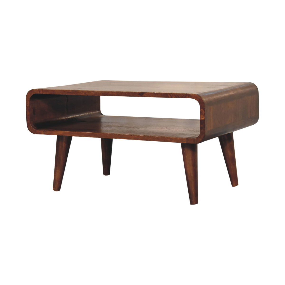 Artisan Furniture Solid Wood Open Chestnut Media Unit