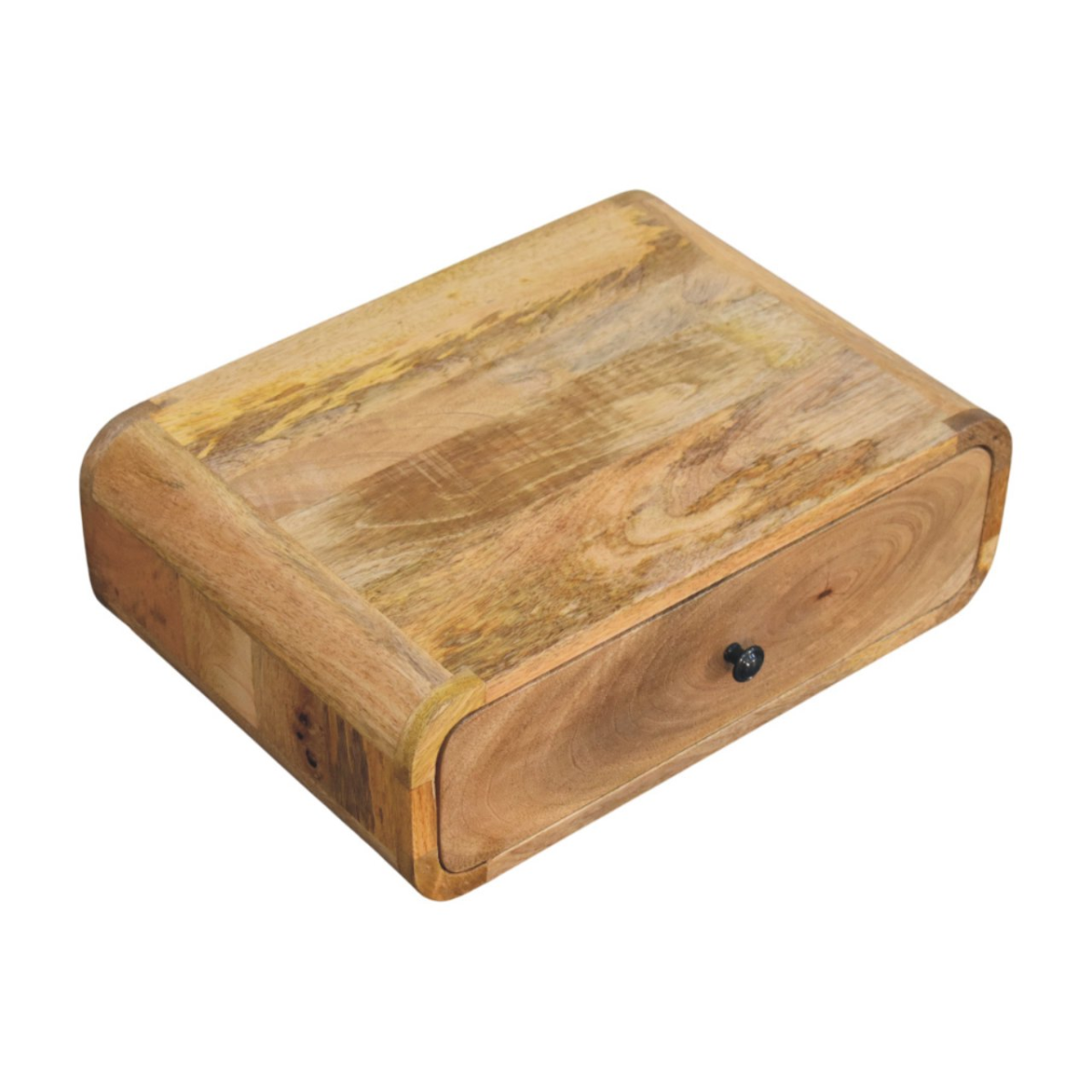 Artisan Furniture Solid Wood Avora Wall-Mounted Oak-ish 1 Drawer Nightstand