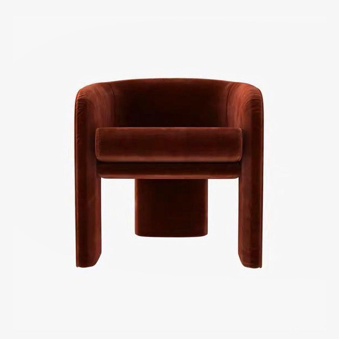 Milo Baughman Armchair, Velvet