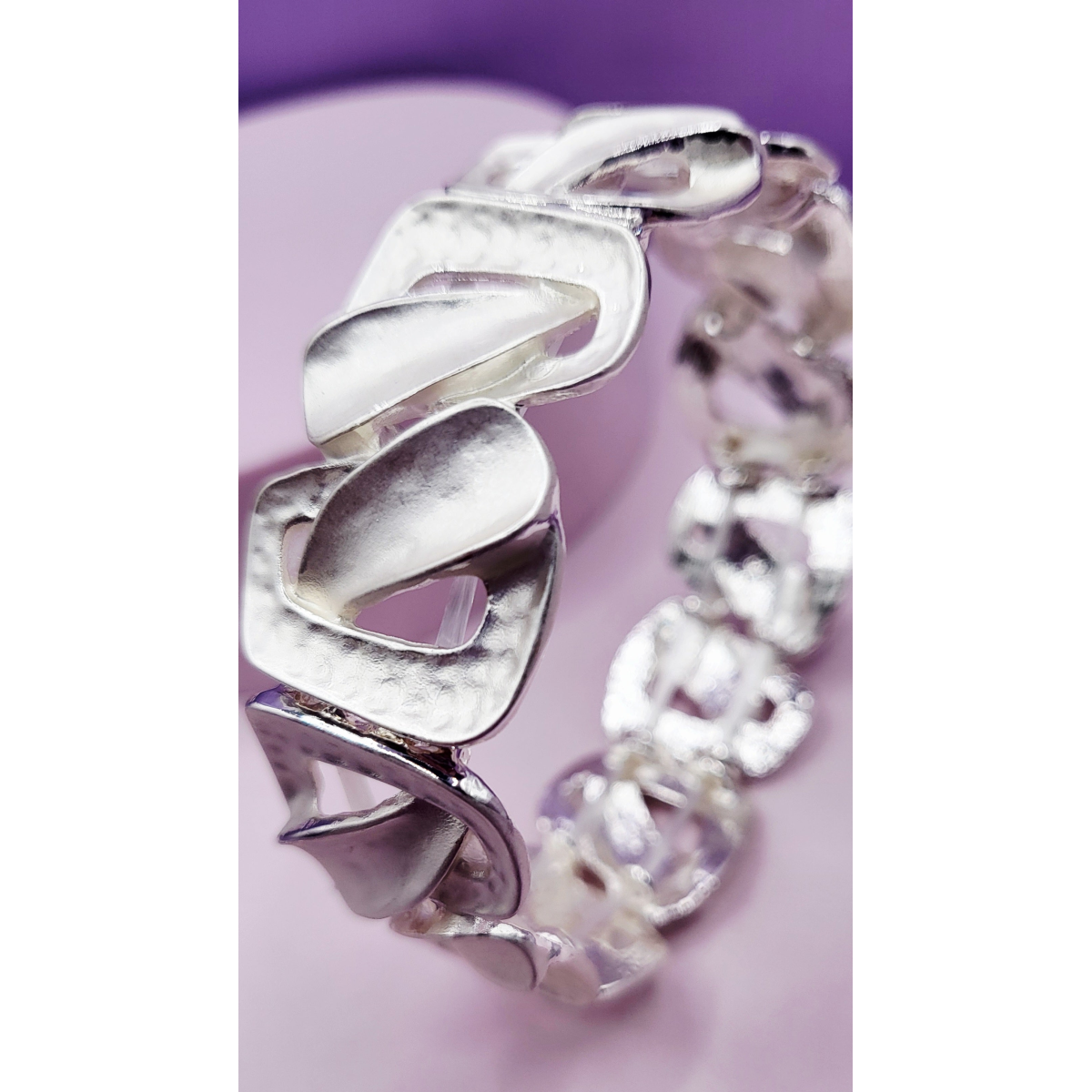 Abstract Flow Bracelet