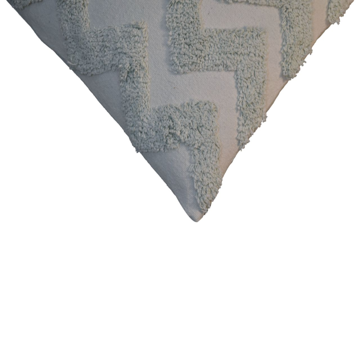 Artisan Furniture Sage Green Zig-zag Cushion Set of 2