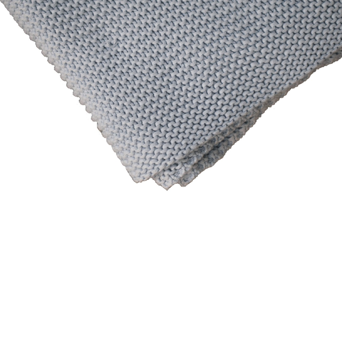 Artisan Furniture Double Blue Knit Throw