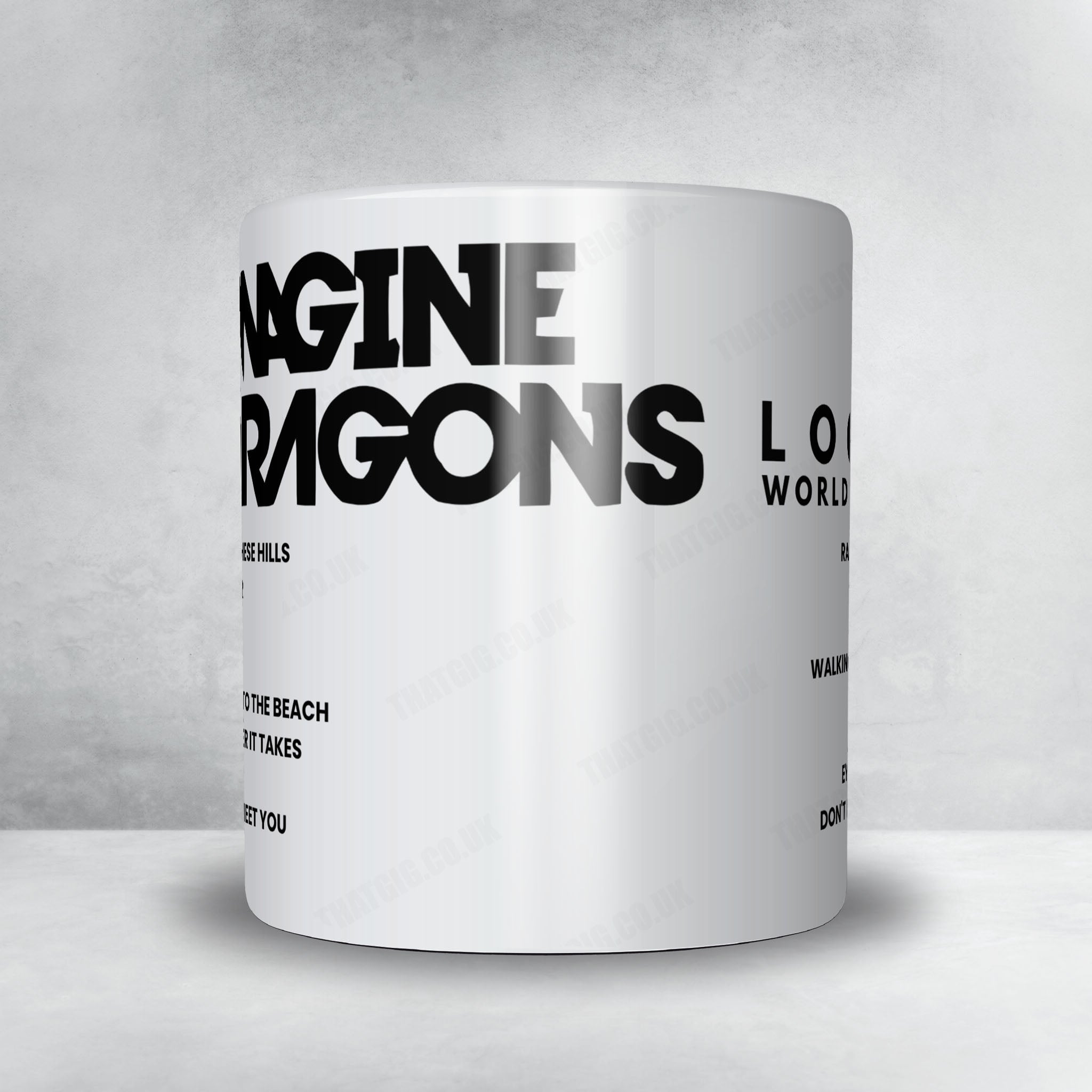 Imagine Dragons Setlist Poster - Utah First Credit Union Amphitheatre, West Valley City - October 12th, 2024