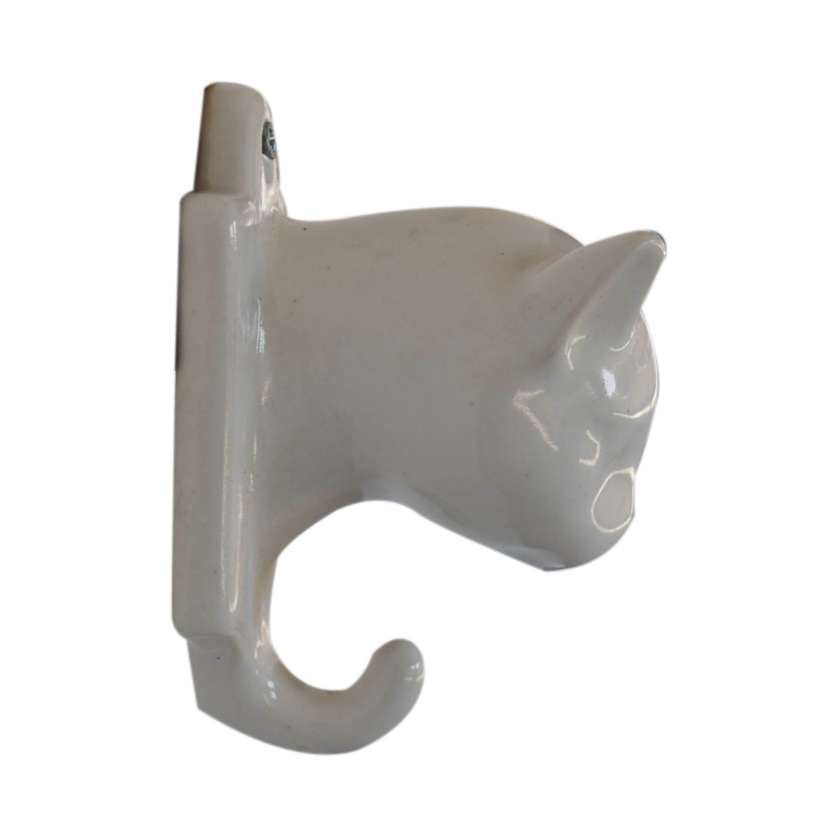 Artisan Furniture Wall Decor - Assorted Animal Wall Hooks Set of 3, White