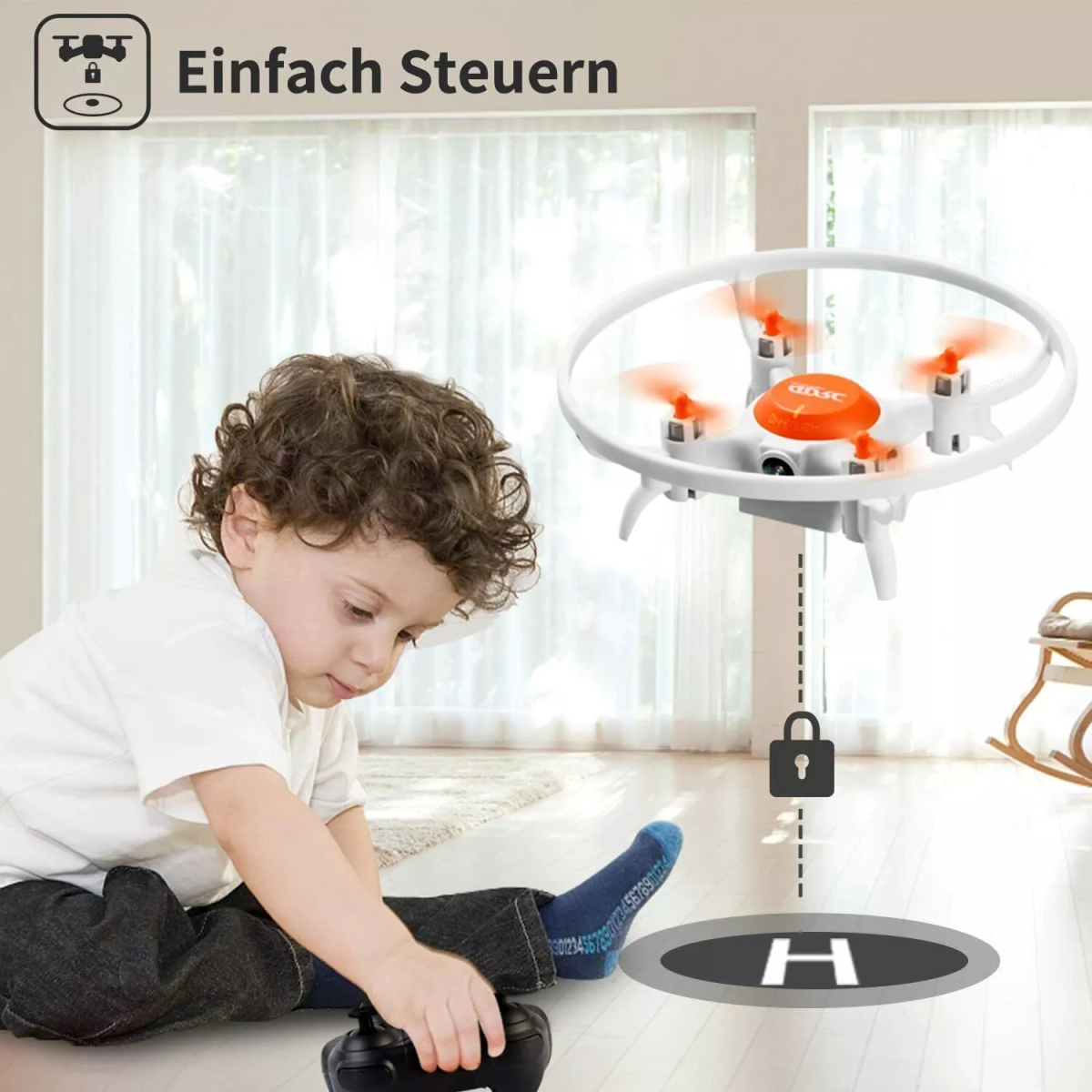 4DRC V5 Kids and Beginners Mini RC Drone V5 RC Quadcopter