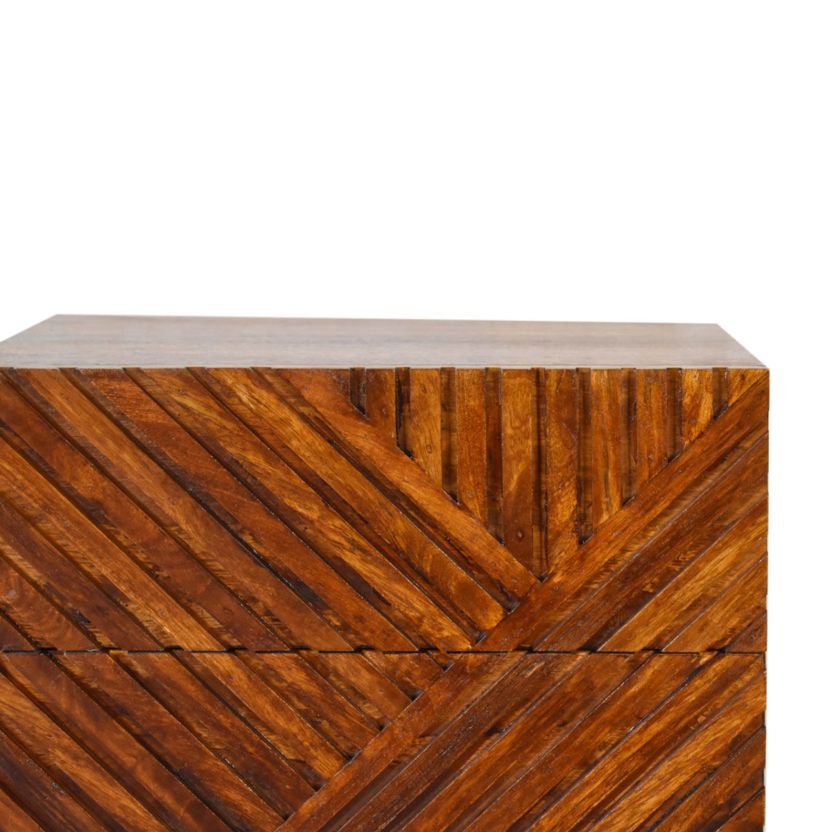 Artisan Furniture Solid Wood Lille 2 Drawer Bedside