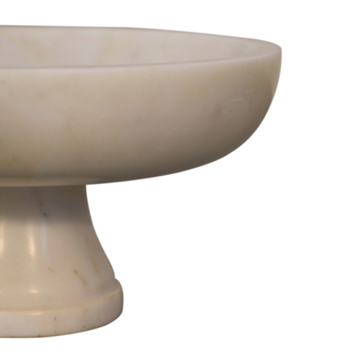 Artisan Furniture Serveware - White Marble Fruit Bowl