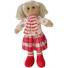 Powell Craft Large Rag Doll with Hat & Scarf- 40cm