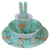 Powell Craft Toddlers Mouse Print Melamine Set
