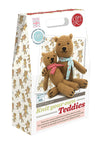 The Crafty Kit Company Knitting Kit Knit your own Teddies