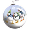 Hand Painted Puffin Bauble