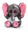 Keel Luxury 20 cm Sequin Flippable Glitter Motsu sitting toy Toys reversible (Elephant)