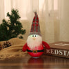 Christmas Decorations LED Santa Claus Snowman Deer Creative New Luminous Xmas Tree Pendant Gnome Gifts Ornaments Decoration
