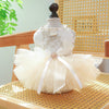 Spring And Summer Thin Dog Cat Wedding Dress