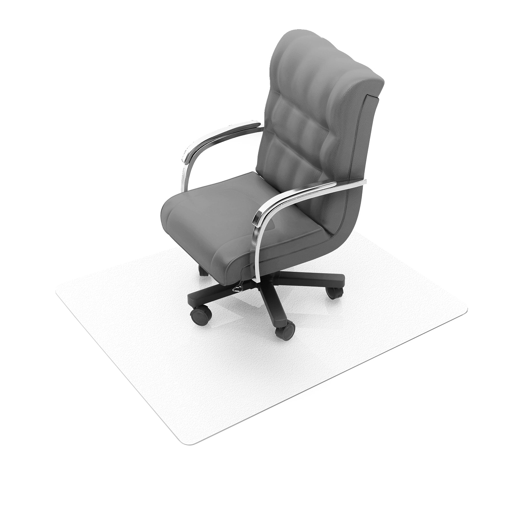 Advantagemat® Vinyl Rectangular Chair Mat for Carpets up to 6mm - 116 x 150cm