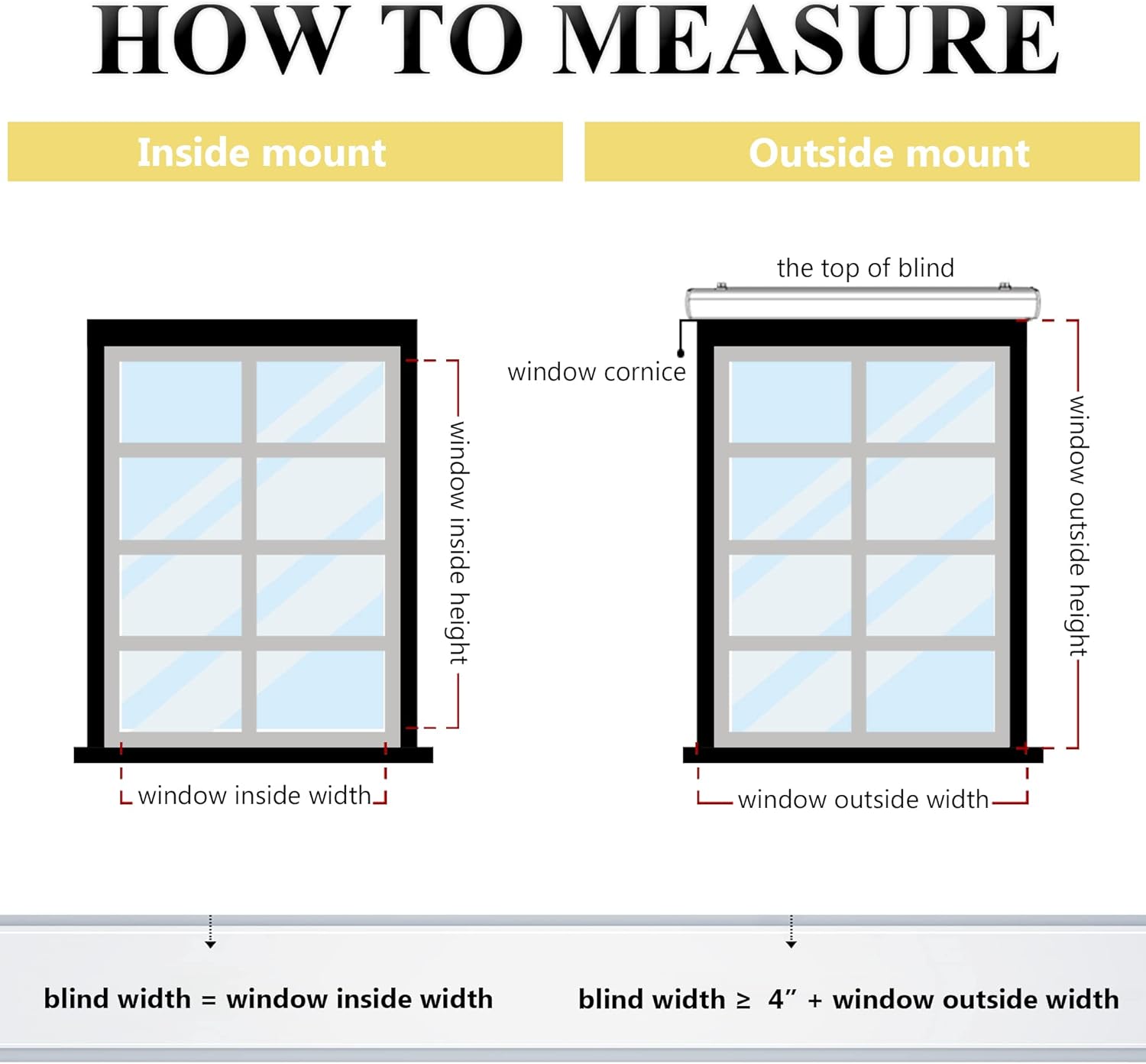 Blackout Thermal Roller Blind 42x91 Inch UV Protection Beige