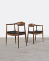 A Set of Classic Kennedy Style Dining Chairs, Oak