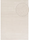 Carmel Cream Striped Rug | 6010
