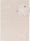 Carmel Cream-Gold Dots Rug | 6080