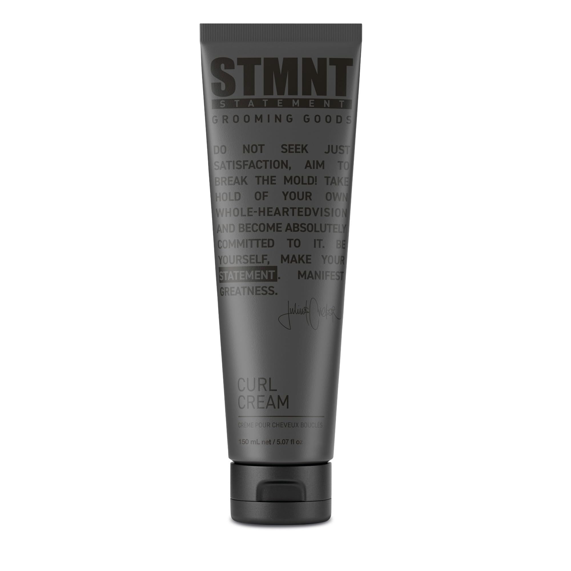 STMNT Grooming Goods Curl Cream 150ml | controls and defines waves, curls and coils | improves combability | heat protection up to 230?C