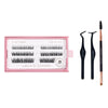 Lola's Lashes Pre-glued Lashes | Soft Definition 3 Row Starter Kit | Pre-Glues Lashes | Easy Application | Application Tools Included | 5-10 Days Wear