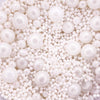 Twist Ingredients - Pearls Mix - Mother of Pearl Cake Topper Sprinkles - 500g Edible Shimmer Ball Cupcake Decorations - For Weddings, Christenings &