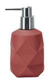 Kleine Wolke Crackle 8430332854 Soap Dispenser Rosewood 8 x 17 cm Polyresin