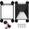 Starlink Mini Mount,Starlink Mini Car Mount,Starlink Mini Suction Mount Protective Silicone Case with 2-in-1 Suction Cup for Sunroof Car RV Backpack