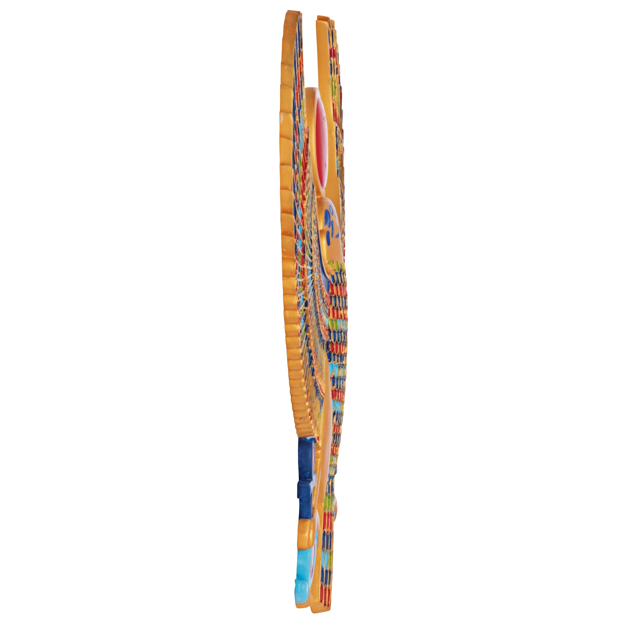 Design Toscano Horus Egyptian Wall Plaque, 15 inches, Full Color